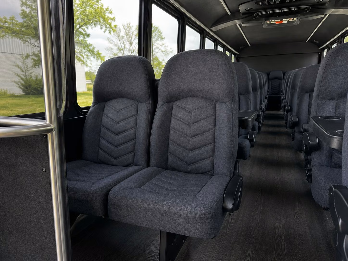 18 passenger minibus inside